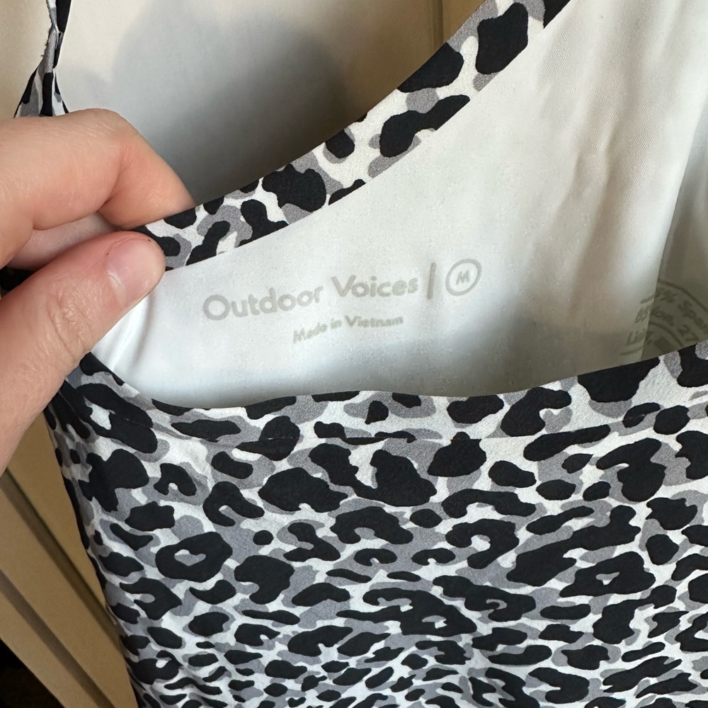 Outdoor voices excessive Dress, basically brand new